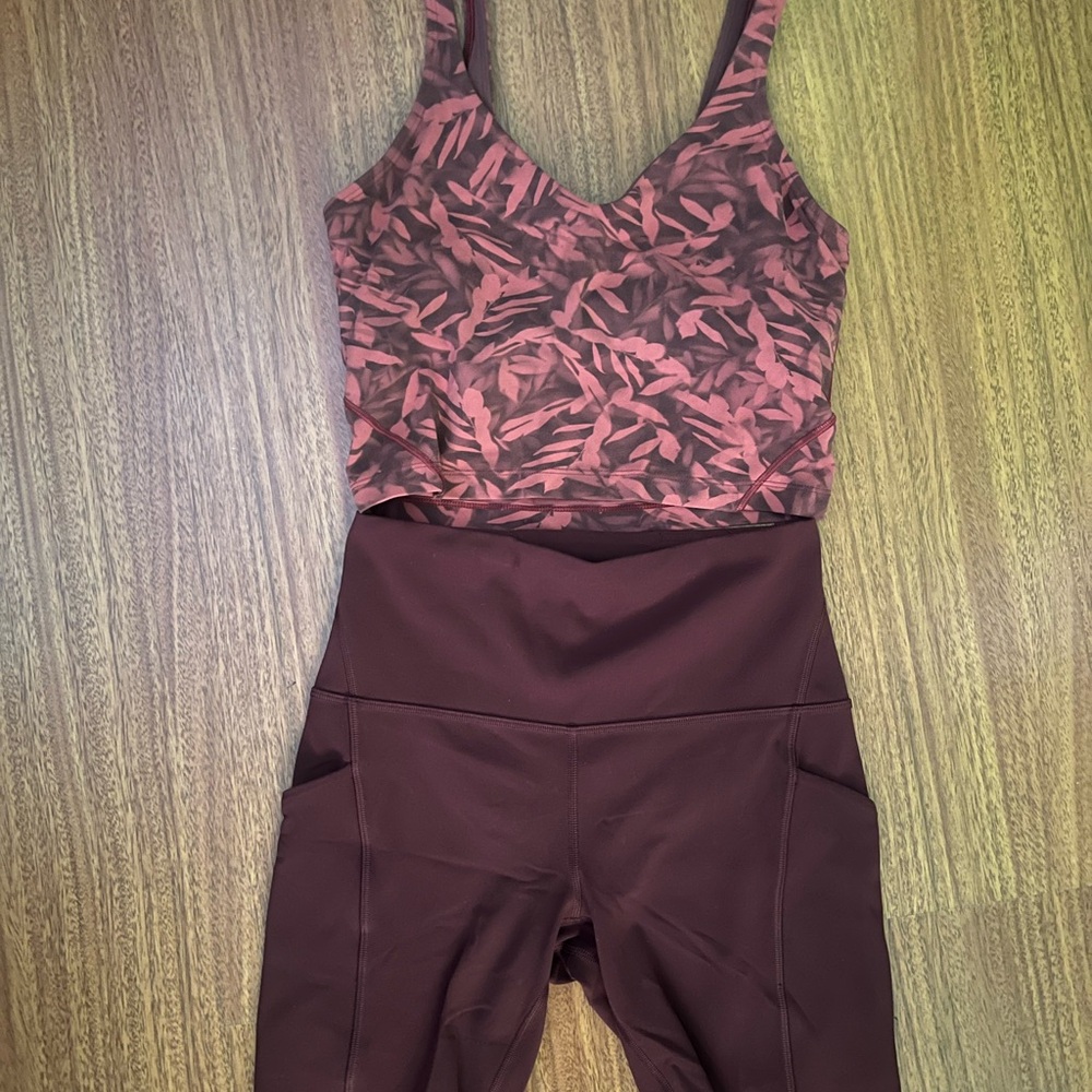 lululemon athletica Align set size 6